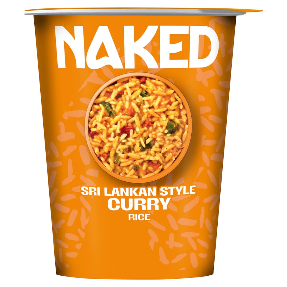Naked Sri Lankan Style Curry Rice 78g