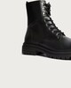 image 3 of F&F Lace Up Ankle Boots in Black