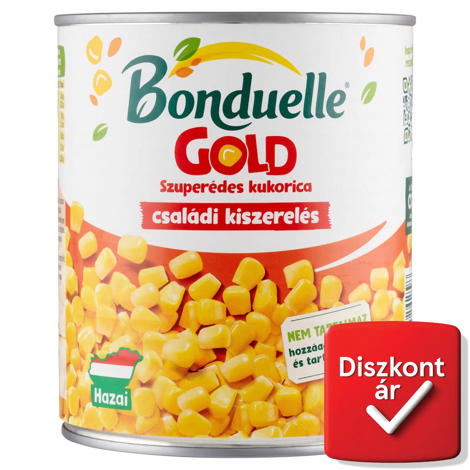 Bonduelle Gold szuperédes morzsolt kukorica 670 g  1. kép