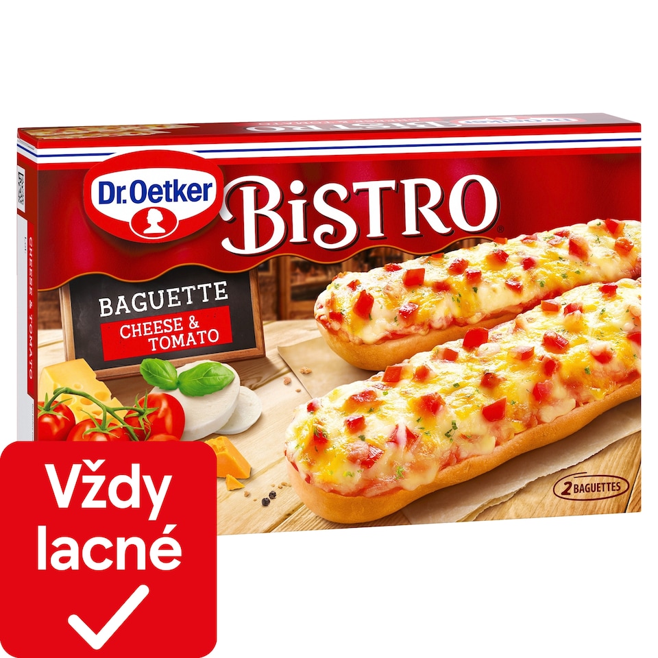 Dr. Oetker Bistro Baguette Chesse & Tomato 250 g