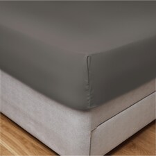 Silentight Supersoft Grey Fitted Sheet Double