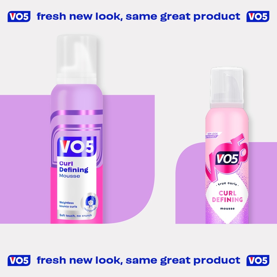 image 1 of Advanced Vo5 Curl Up Defining Mousse 200Ml