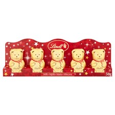 Lindt Teddy Bear 5Pack 50G