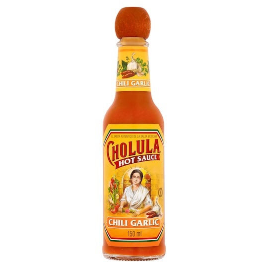 CHOLULA CHILLI GARLIC HOT SAUCE 150ML Tesco Groceries