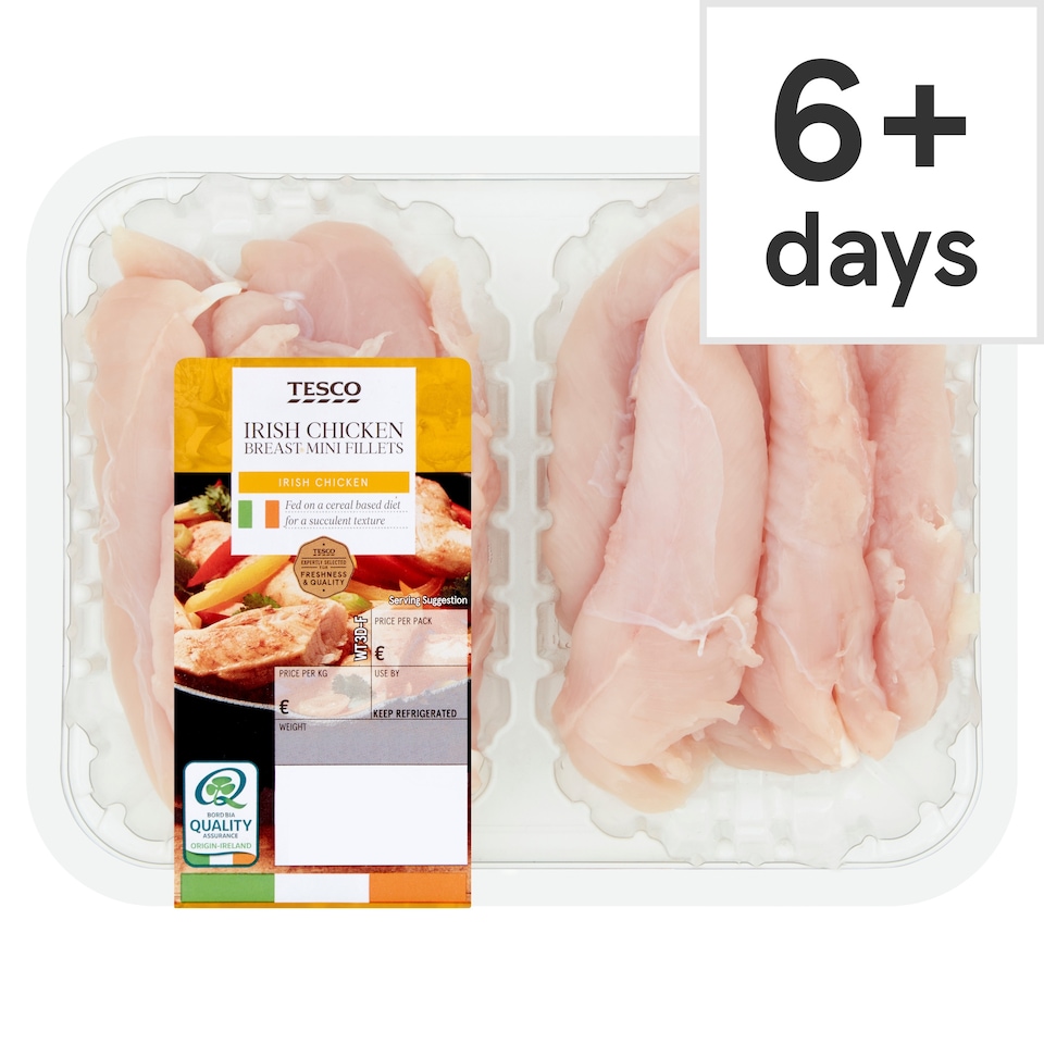 Tesco Chicken Mini Fillets 450G