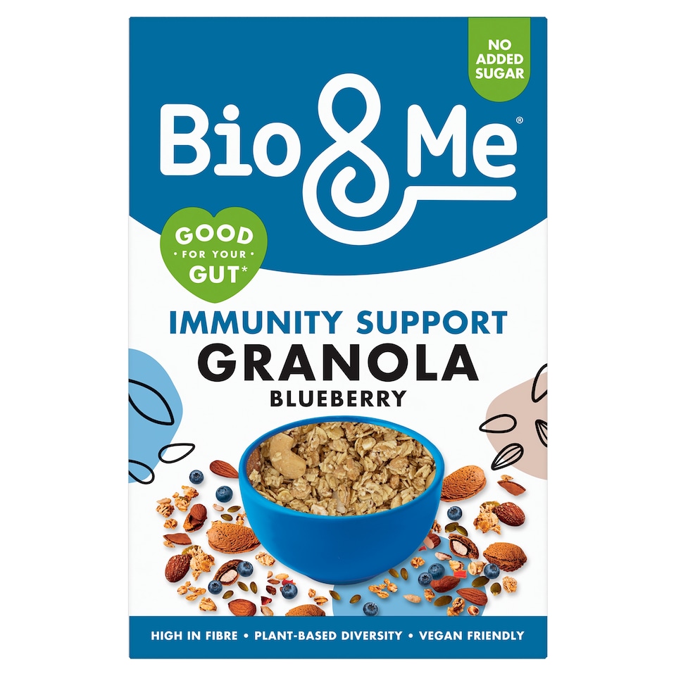 Bio & Me IMMUNITY SUPPORT GRANOLA BLUEBERRY & FLAKED ALMOND 360g