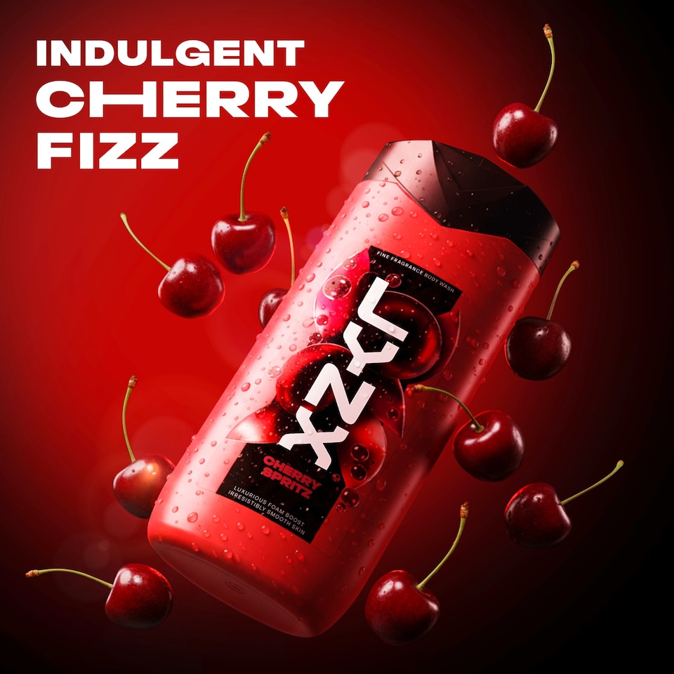 image 1 of Lynx Fine Fragrance Cherry Spritz Body Wash 400ml