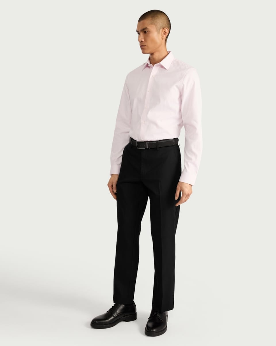 image 1 of F&F Regular Fit Formal Trousers in Black