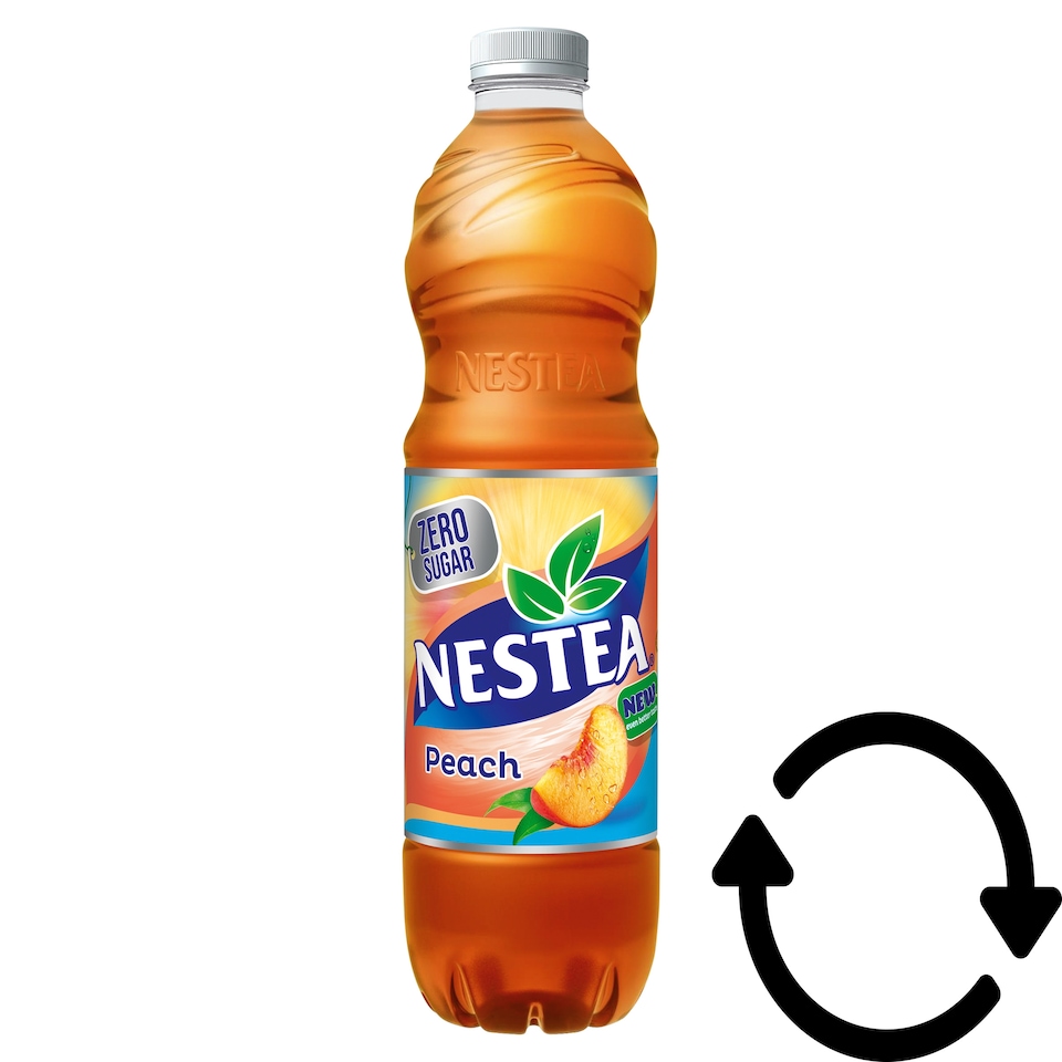 Nestea Zero őszibarack ízű cukormentes tea üdítőital édesítőszerekkel 1,5 l