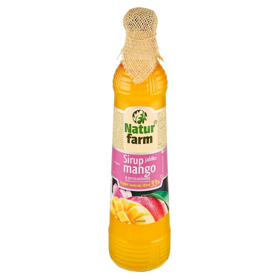 obrázok 1 z Natur Farm Sirup jablko mango s vitamínmi 0,7 l