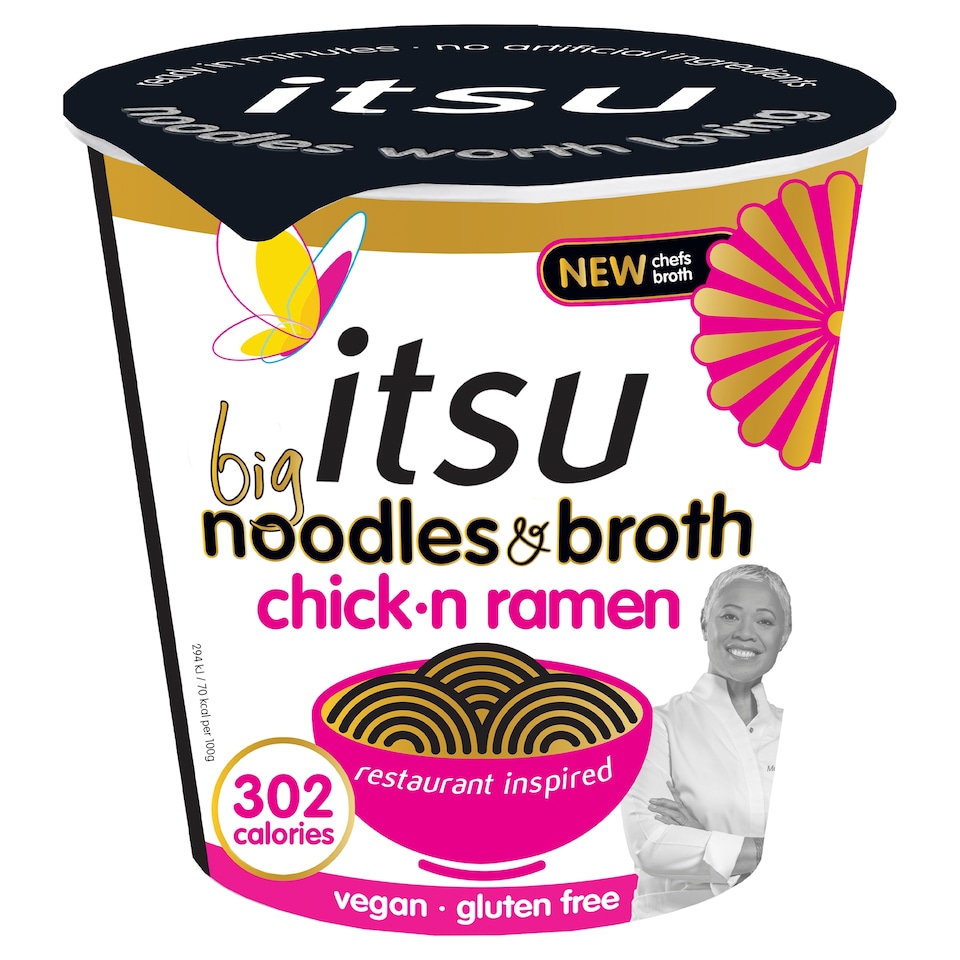 image 1 of itsu BIG Chickn Ramen Noodles & Broth Pot 93g