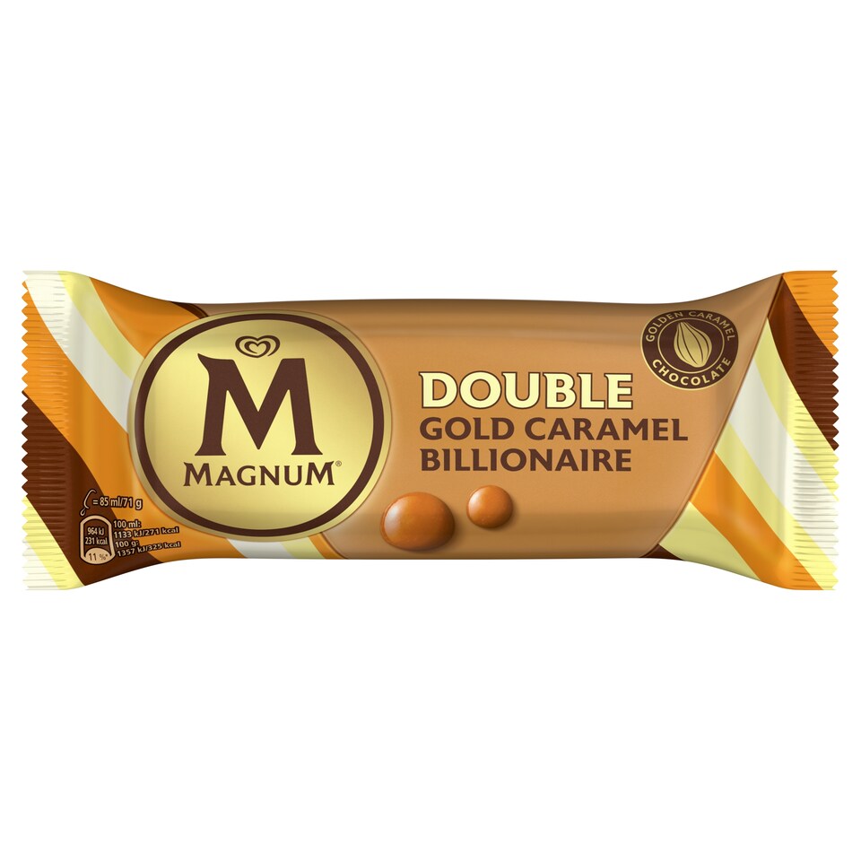 Magnum DOUBLE Caramel Gold Billionaire 85 ml