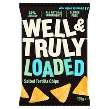 Well And Truly Gluten Free Tortilla Chips 125G