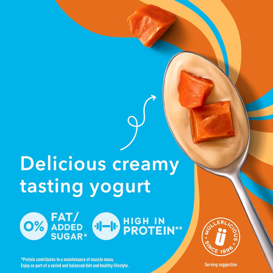 image 1 of Muller Light Toffee Yogurt 160G