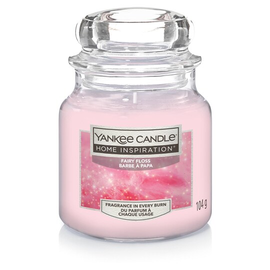 Yankee Candle Small 104G Jar Fairy Floss Tesco Groceries
