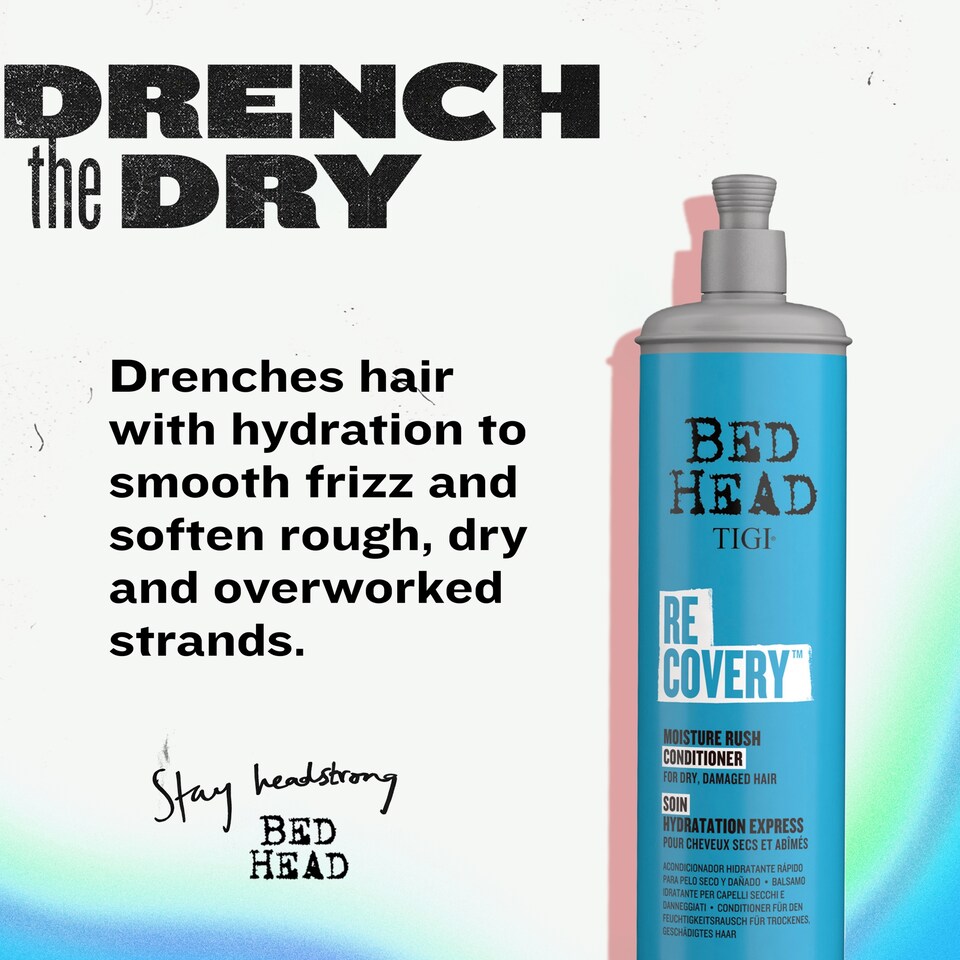 image 1 of Bed Head Tigi Recovery Moisture Rush Conditioner 400Ml