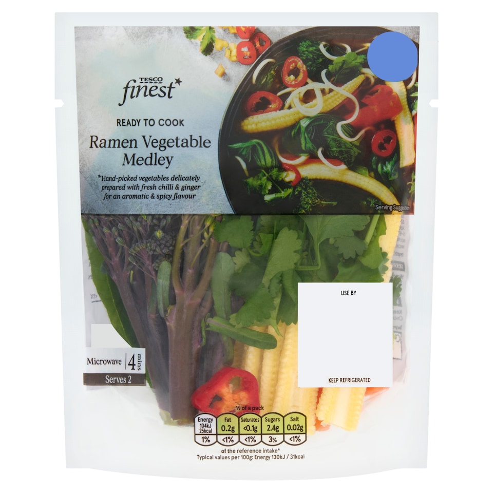 Tesco Finest Ramen Vegetable Medley 160g