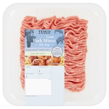 Tesco Lean Pork Mince 5% Fat 250G