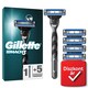 Gillette Mach3 Férfi Borotva, 1 db Gillette 3 Pengés Borotva, Gillette Borotvabetétek  1. kép