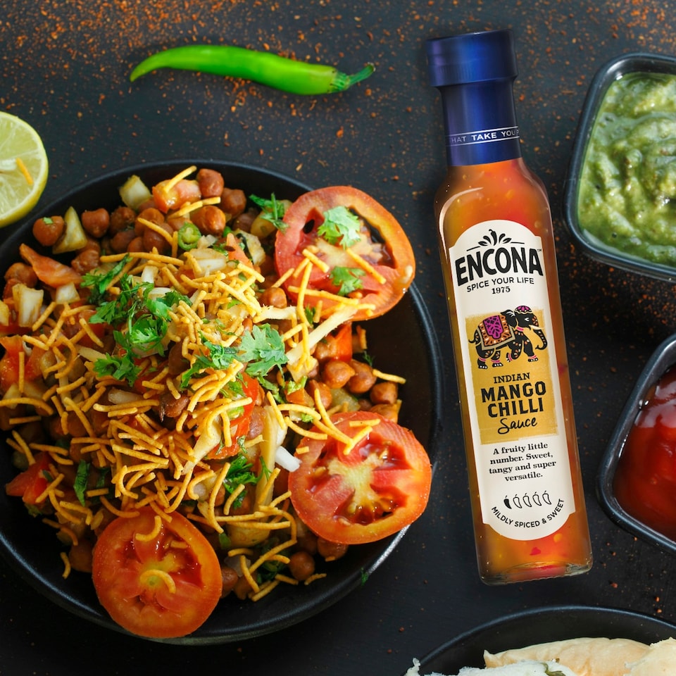 image 1 of Encona Indian Sweet Mango Chilli Sauce 142Ml