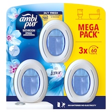 Ambi Pur Bathroom Air Freshener, Fights Odour And Freshens, Spring Awakening  Count