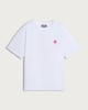 image 4 of OH ME OH MY Pure Cotton Heart Embroidered T-Shirt in White