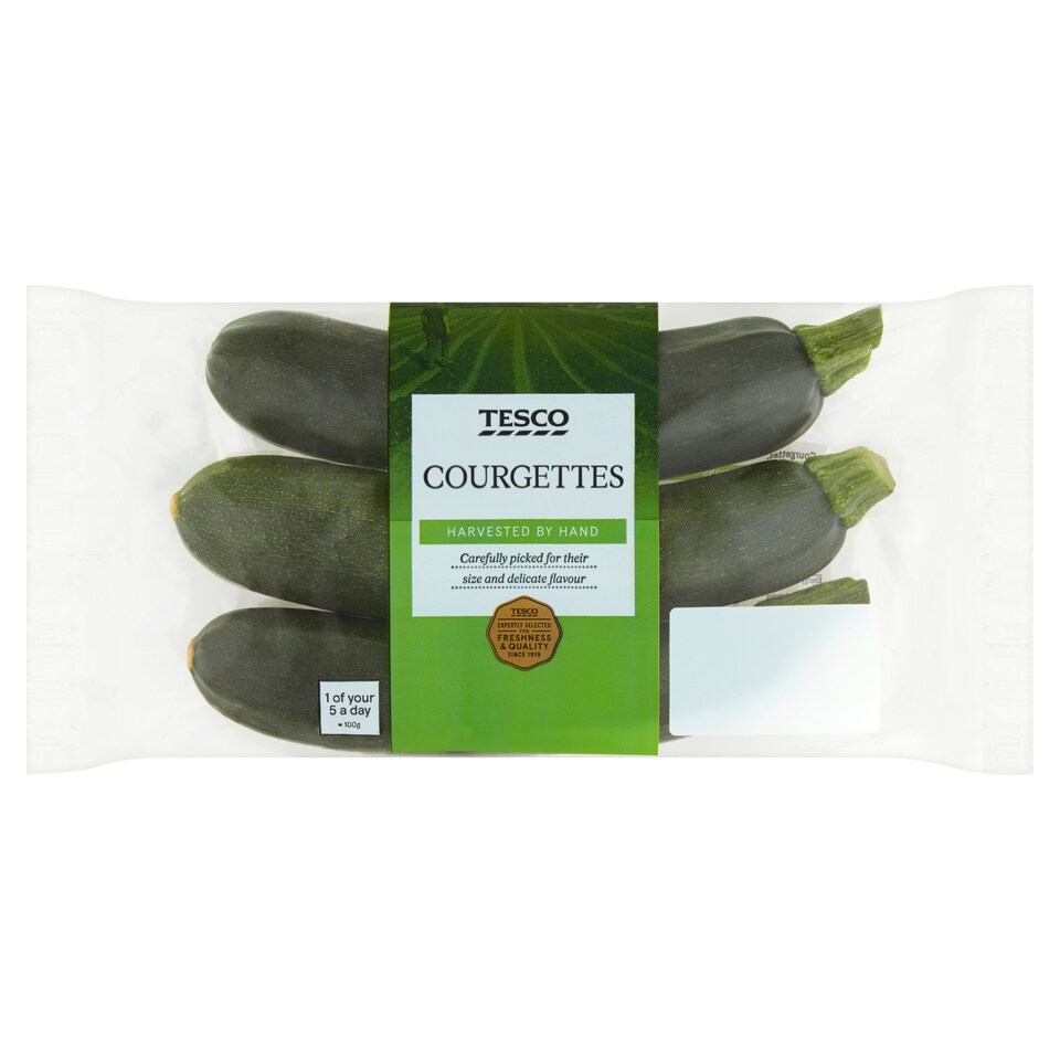 image 1 of Tesco Courgettespre Packed 500G