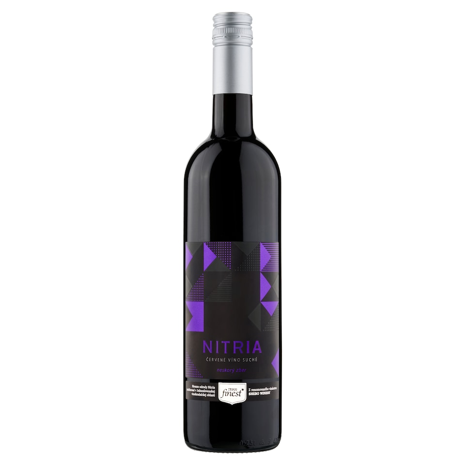 Tesco Finest Nitria Late Harvest Dry Red Wine 750 ml