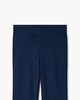 image 4 of F&F Active Girls ULTRAMOVE Wrap Top and Flared Leggings Set in Navy