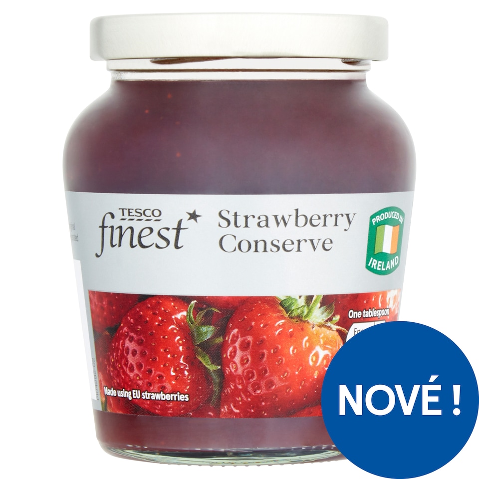 Tesco Finest Jahodový extra džem 320g