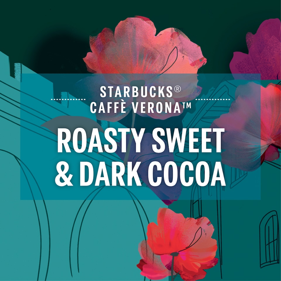 image 1 of Starbucks Caffe Verona X10 55G