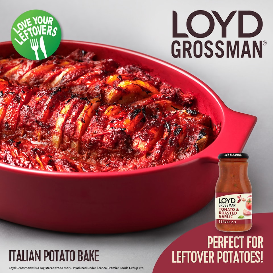 image 1 of Loyd Grossman Tomato Roasted Garlic Pasta Sauce 350G