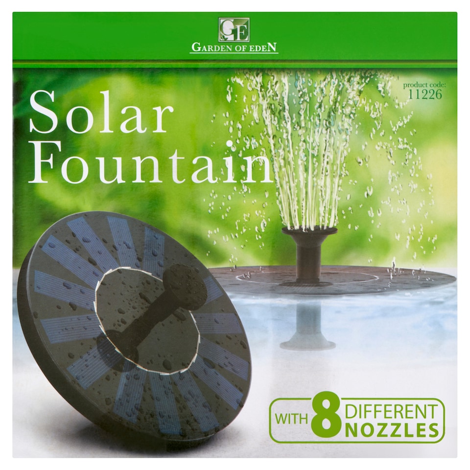 Garden of Eden Solární fontána