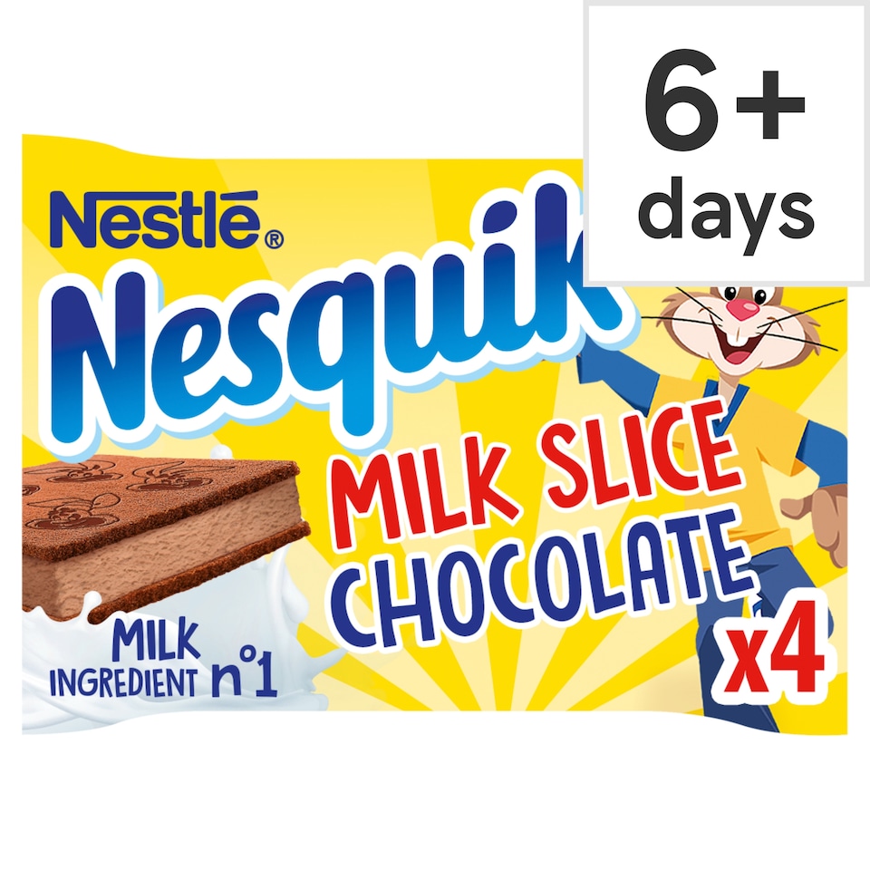 Nestle Nesquik Milk Slice - Chocolate 4x26g