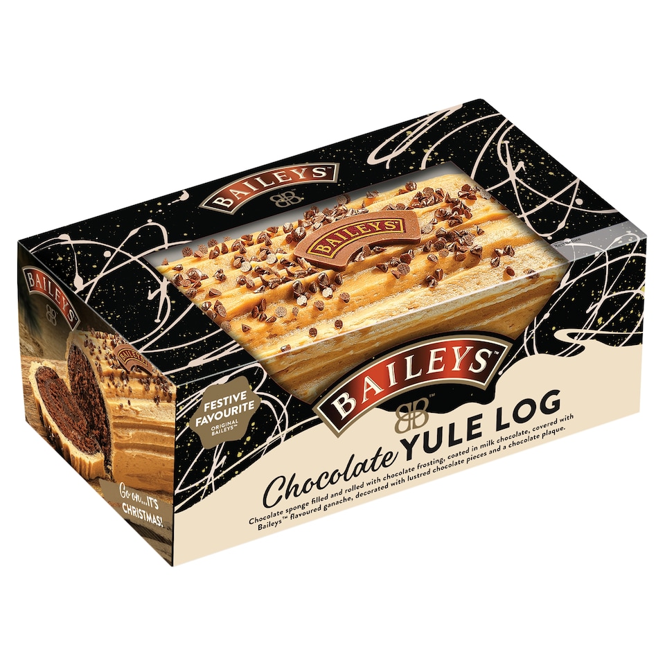 Baileys Chocolate Yule Log