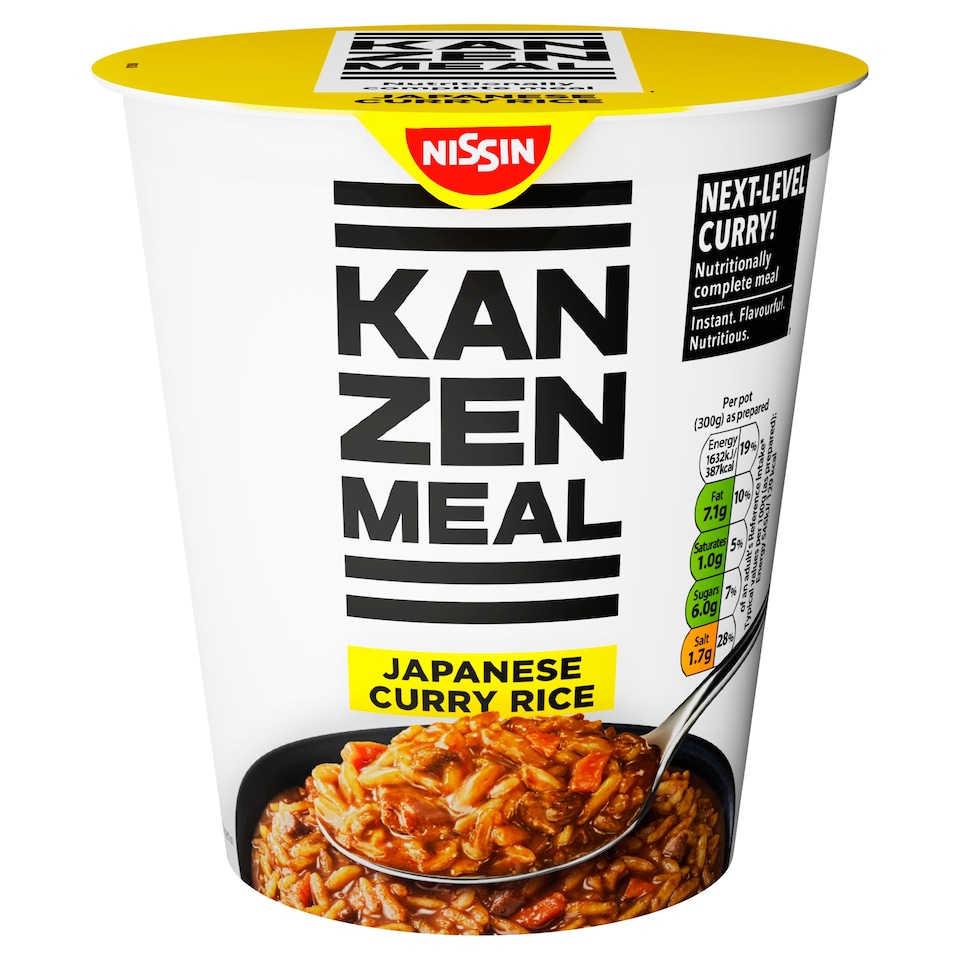 image 1 of Nissin Kanzen Meal Japanese Curry Rice Pot 108g