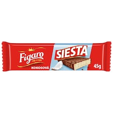 FIGARO MILK WITH COCOA FILLING WAFER BAR 45g