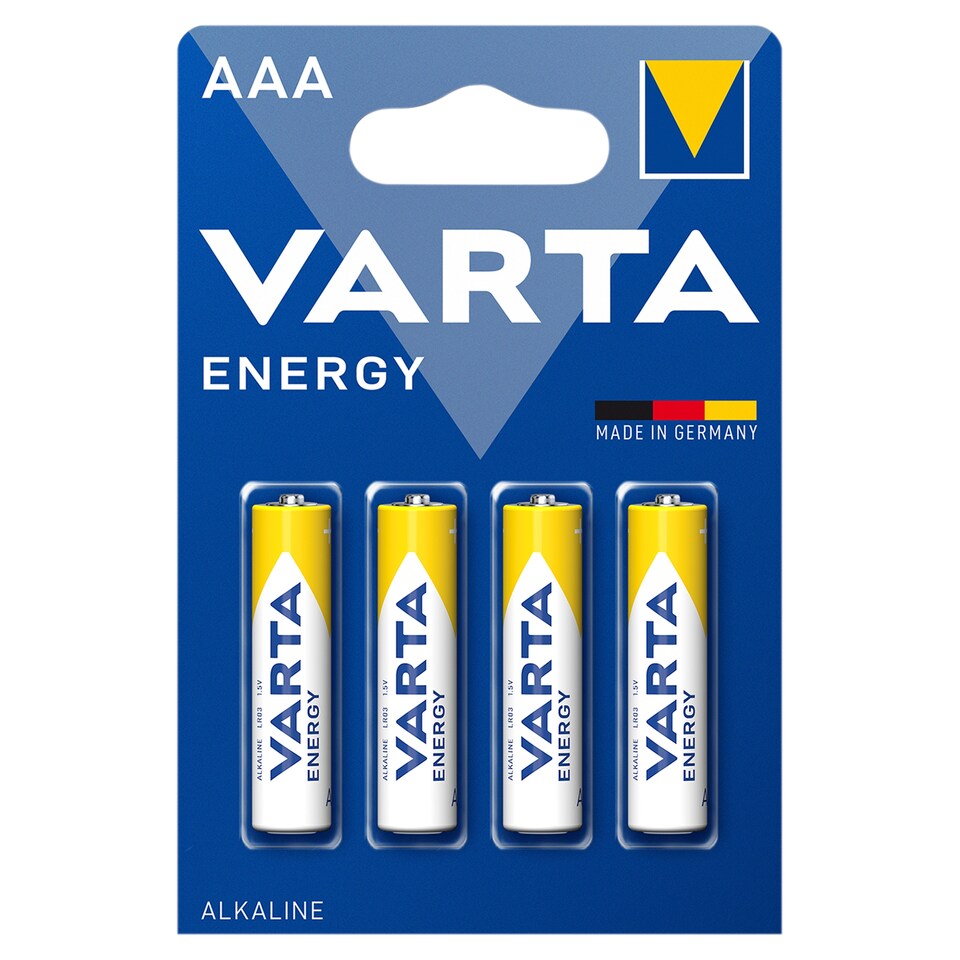 image 1 of VARTA Energy AAA alkalické batérie 4 ks