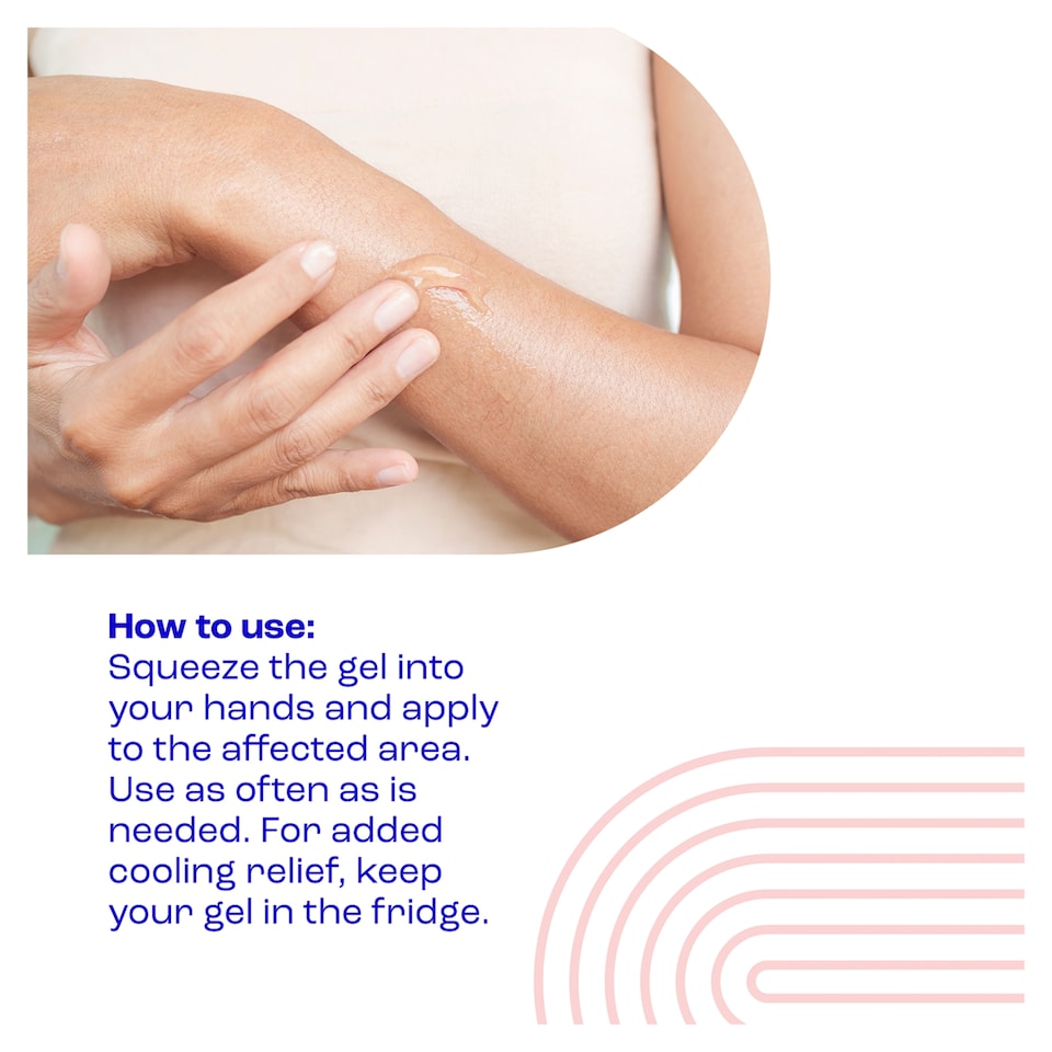 image 1 of E45 Itch Relief Gel Moisturiser for Irritated & Dry Skin 100ml
