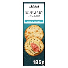 Tesco Rosemary Cracker 185G