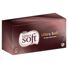Tesco Luxury Soft Ultra Soft Tissues 130 Sheets