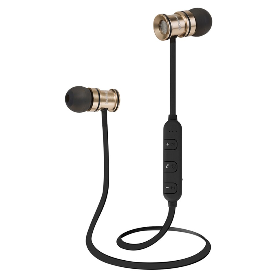 Groov-E Boom Buds Bluetooth Earphones Gold