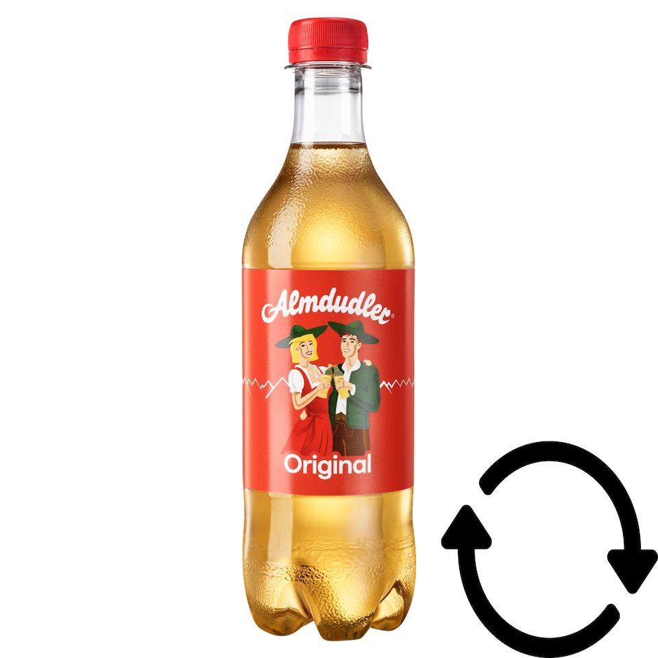 Almdudler Original Carbonated Soft Drink with Alpine Herbal Extracts 0,5 l
