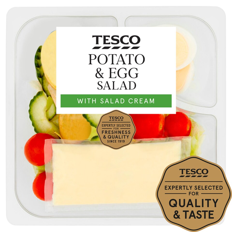 Tesco Potato & Egg Salad 300G Tesco Groceries