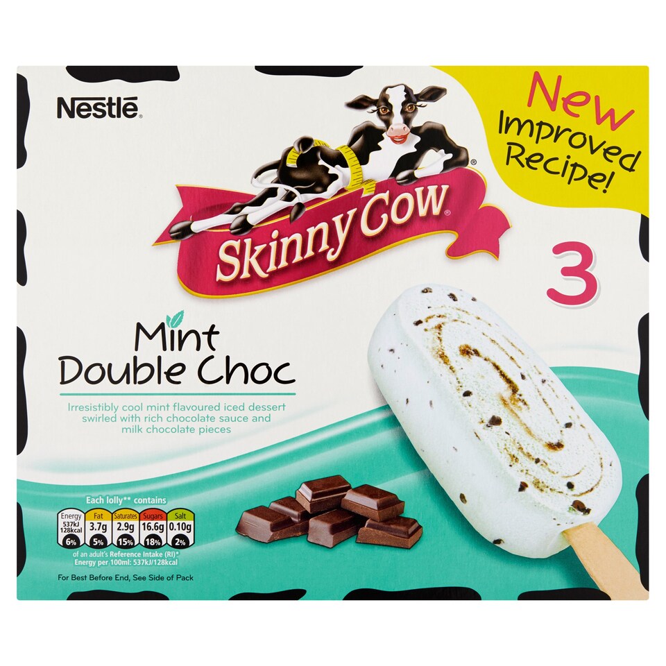 The Skinny Cow Mint Double Chocolate 3 X 100Ml