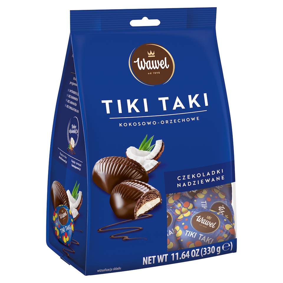 Wawel Tiki Taki Chocolates 330G