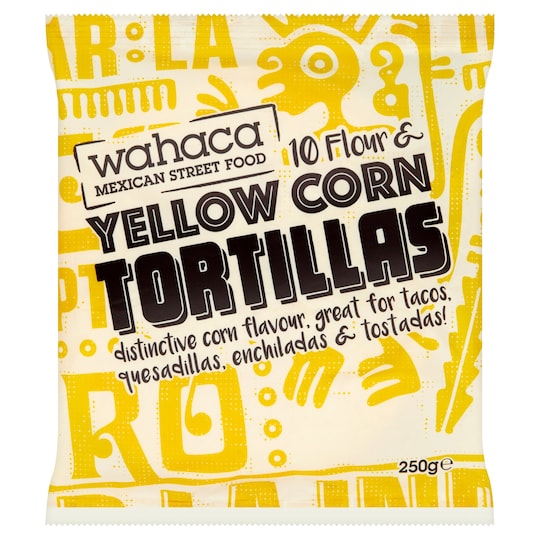 Wahaca Yellow Corn Tortilla 10 Pack 250G