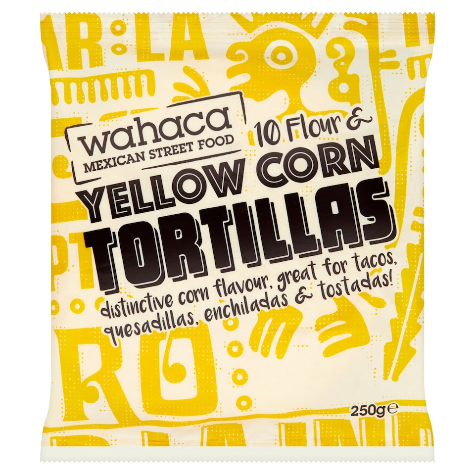 Wahaca Yellow Corn Tortilla 10 Pack 250G