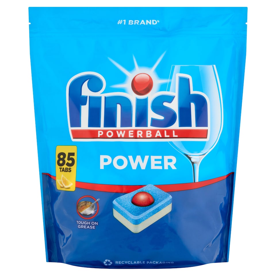 Finish Powerball Power Citrom mosogatógép tabletta 85 db 1360 g  1. kép