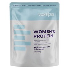 Voxberg Women's Protein bielkovinový prášok s príchuťou biela čokoláda a karamel 13 x 30 g (390 g)